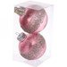 Набор украшений SHINE "Diamonds" 8 см (2 шт.), rose pink