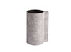 HIPPO white-grey ваза для цветов 11х20см