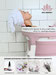 Складная ванна для взрослых, SPA-комплекс для дома и дачи (розовый)