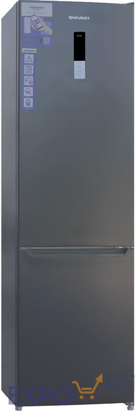 Двухкамерный холодильник SHIVAKI BMR-2016DNFX