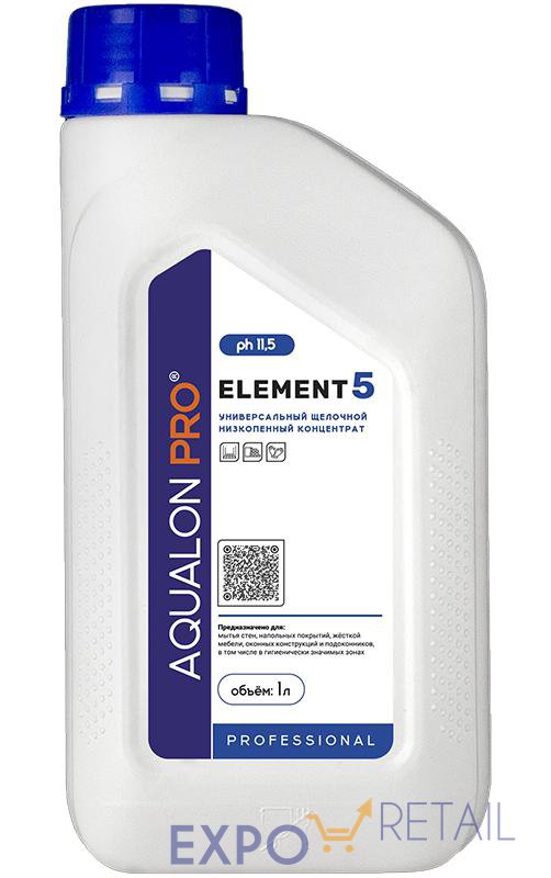 AQUALON PRO ELEMENT 5 Универсальный щелочной низкопенный концентрат