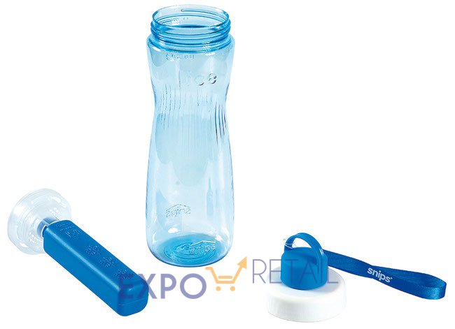 Бутылка для воды из тритана с диффузором для льда