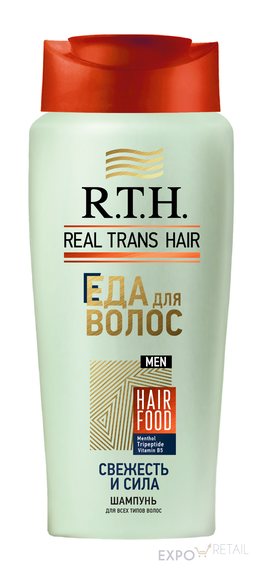 ШАМПУНЬ «REAL TRANS HAIR СВЕЖЕСТЬ И СИЛА»