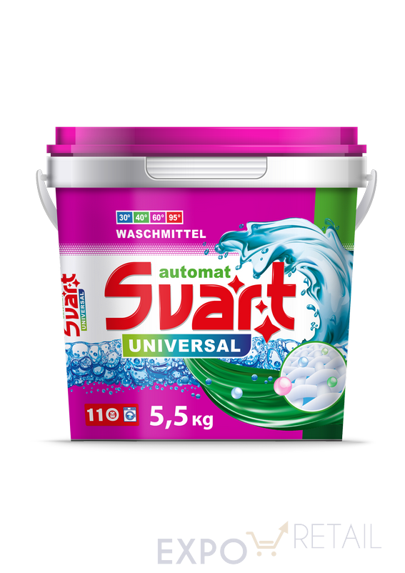 Средство для стирки порошкообразное SVART Universal Automat