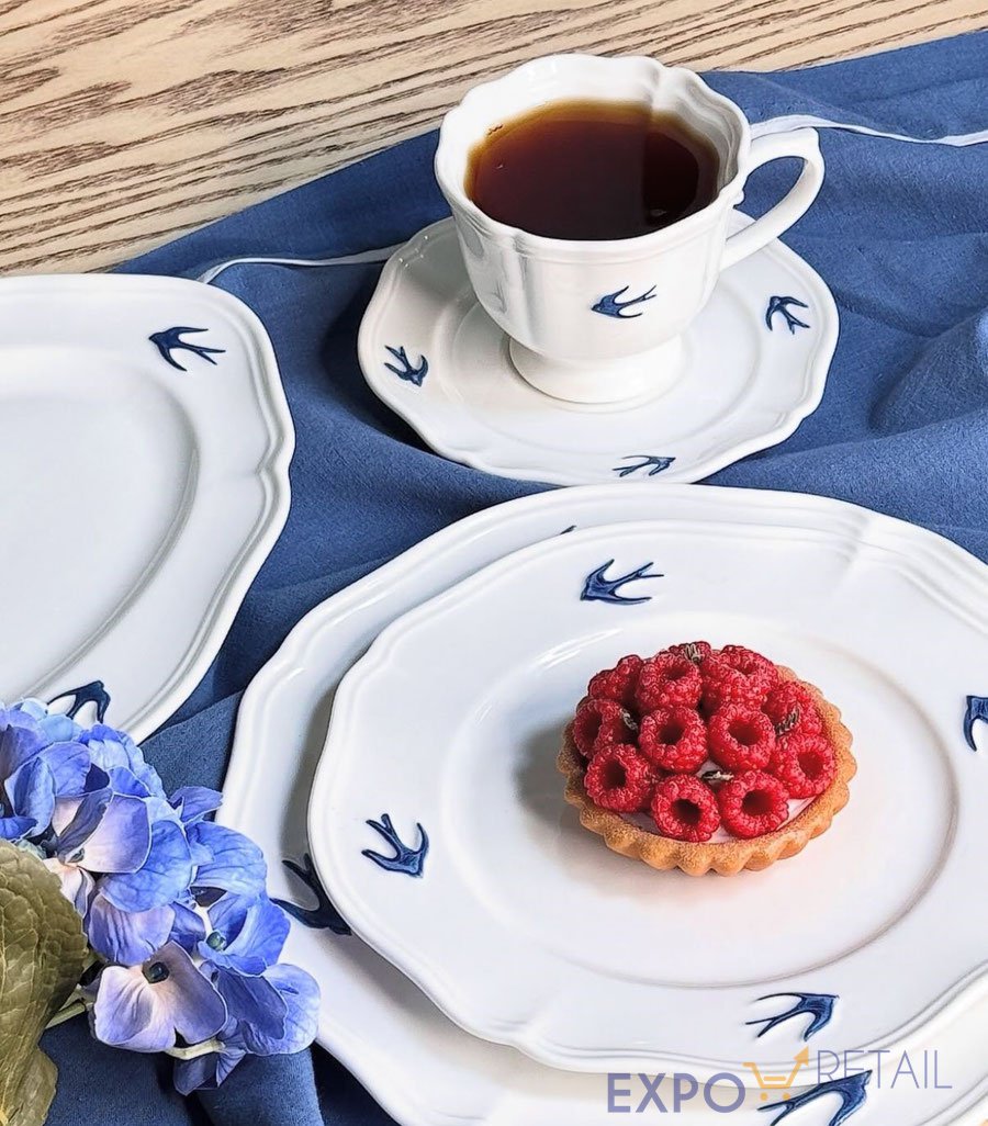 Столовый сервиз «Blue bird»