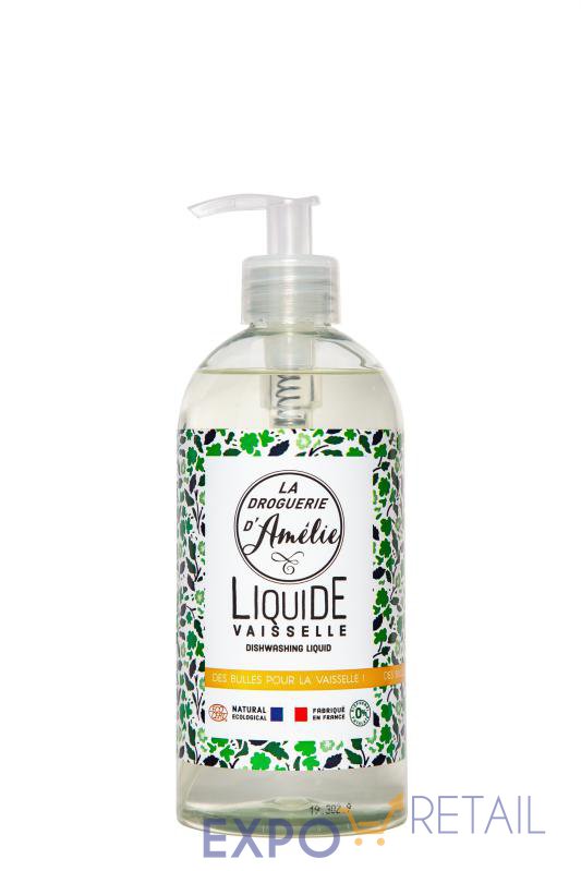Экологичное средство для мытья посуды "Liquide vaisselle Amélie", 500 мл