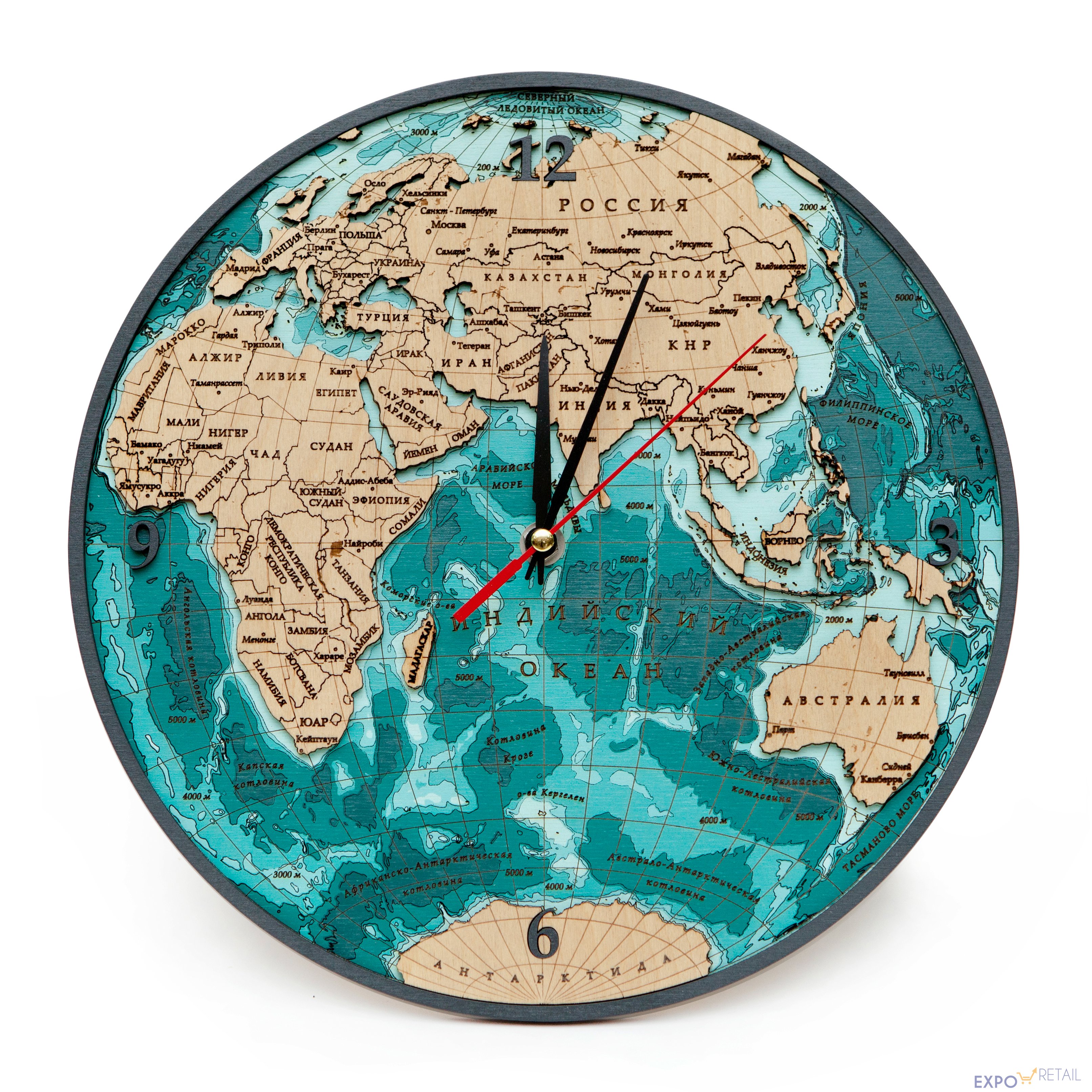 Полностью восточное полушарие. Карта восточного полушария земли. WOODENMAP часы. Восточное полушарие.