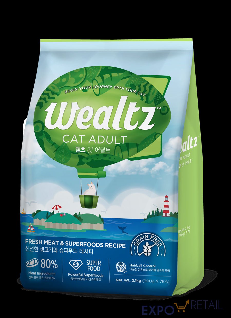 Wealtz Cat Adult Супер Холистик сухой корм для кошек с содержанием мяса 80%