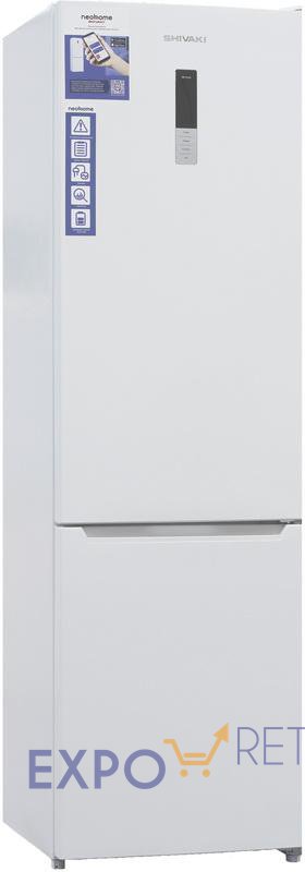 Двухкамерный холодильник SHIVAKI BMR-2016DNFW