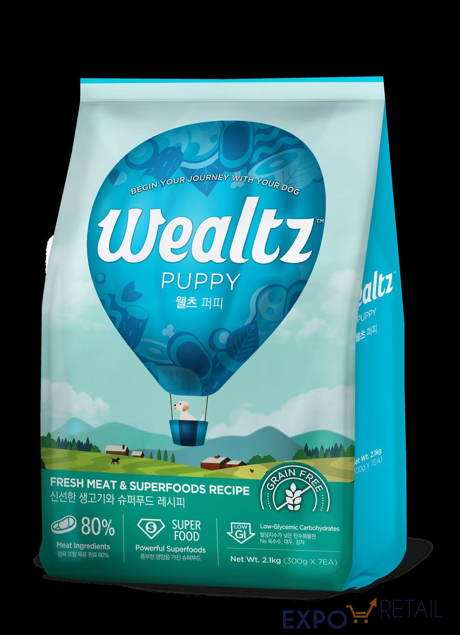 Wealtz Puppy Супер Холистик сухой корм для щенят с содержанием мяса 80%