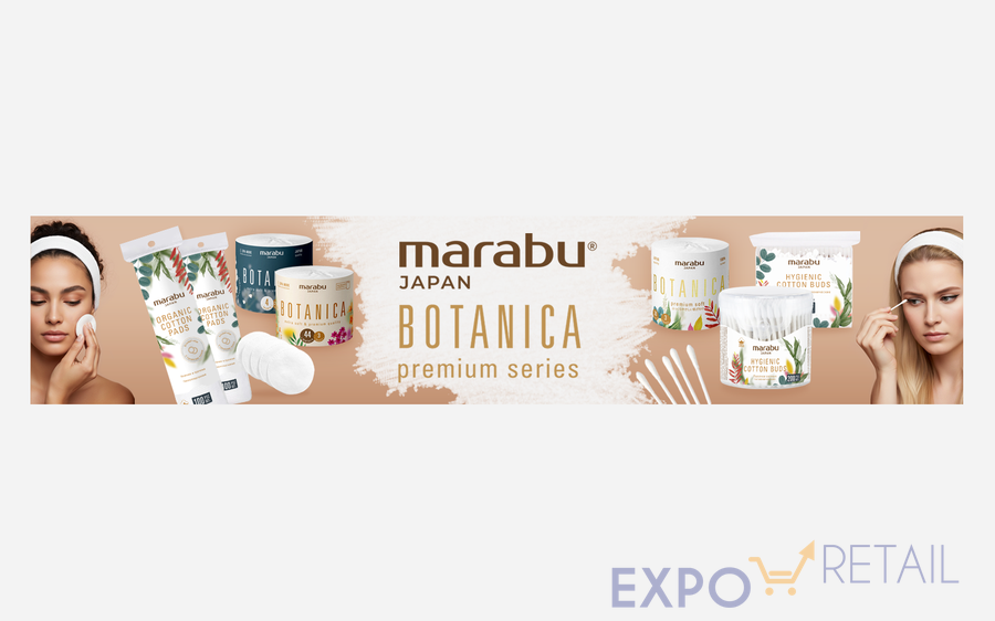 Ватные палочки и ватные диски MARABU BOTANICA