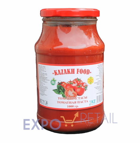 Томатная паста «Kazakh Food» BRIX 36-38%