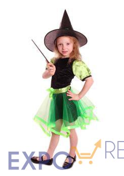 Карнавальный костюм детский «Ведьма»