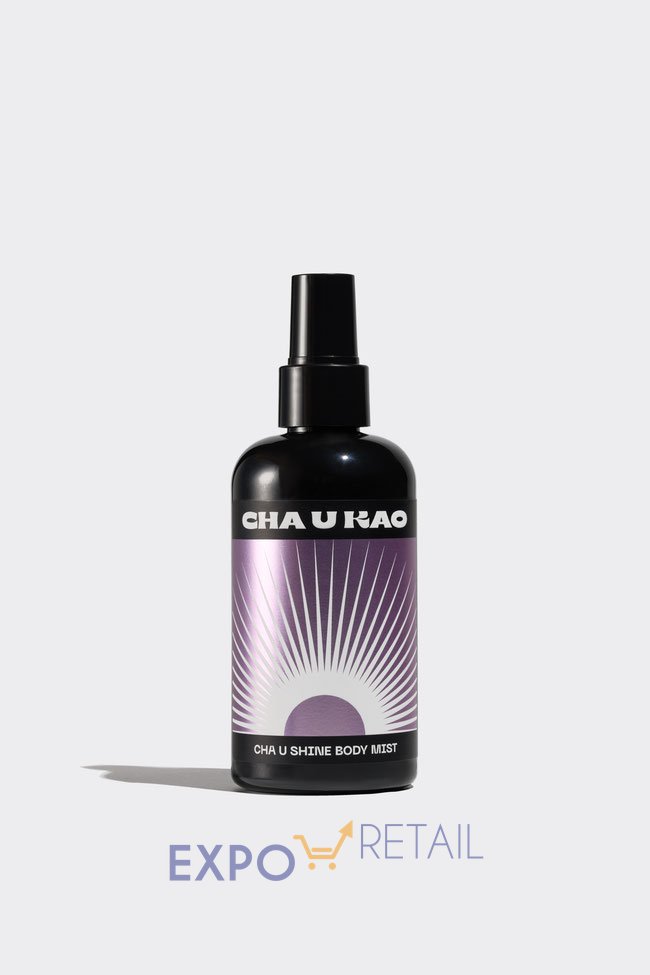 Мист с шиммером для тела CHA U SHINE: ROSE GOLD