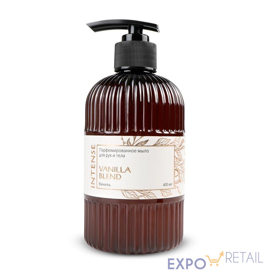 Жидкое мыло парфюм. Intense "Vanilla Blend/Ваниль" 400 мл. с дозатором Clean&Green CG8514