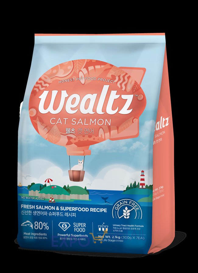 Wealtz Cat Salmon Супер Холистик сухой корм для кошек с содержанием лосося 80%