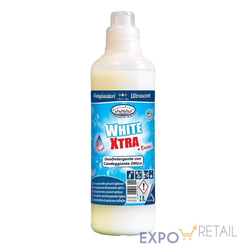 White Xtra - профессиональное энзимное моющее средство для стирки белого текстиля