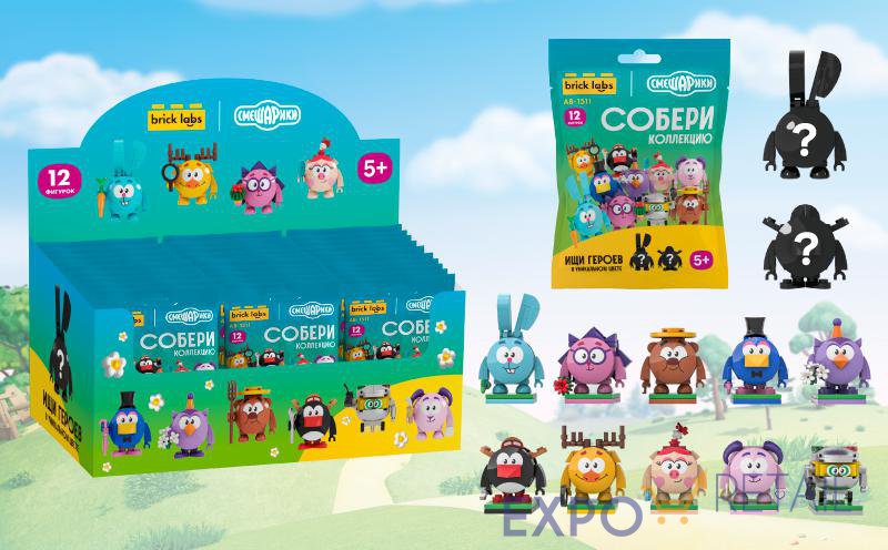 Конструктор Brick Labs Смешарики: «Собери их всех!»
