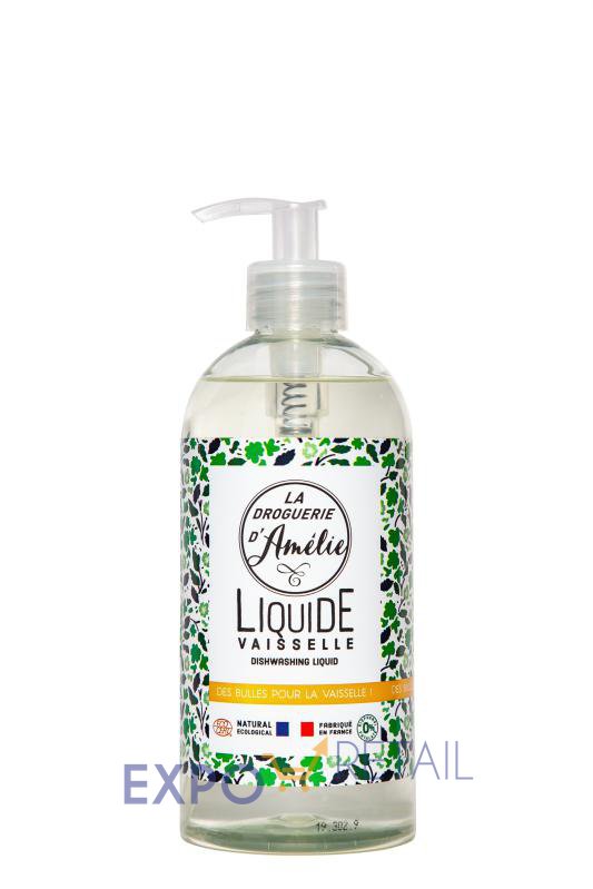 Экологичное средство для мытья посуды "Liquide vaisselle Amélie", 500 мл