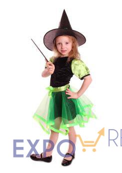 Карнавальный костюм детский «Ведьма»