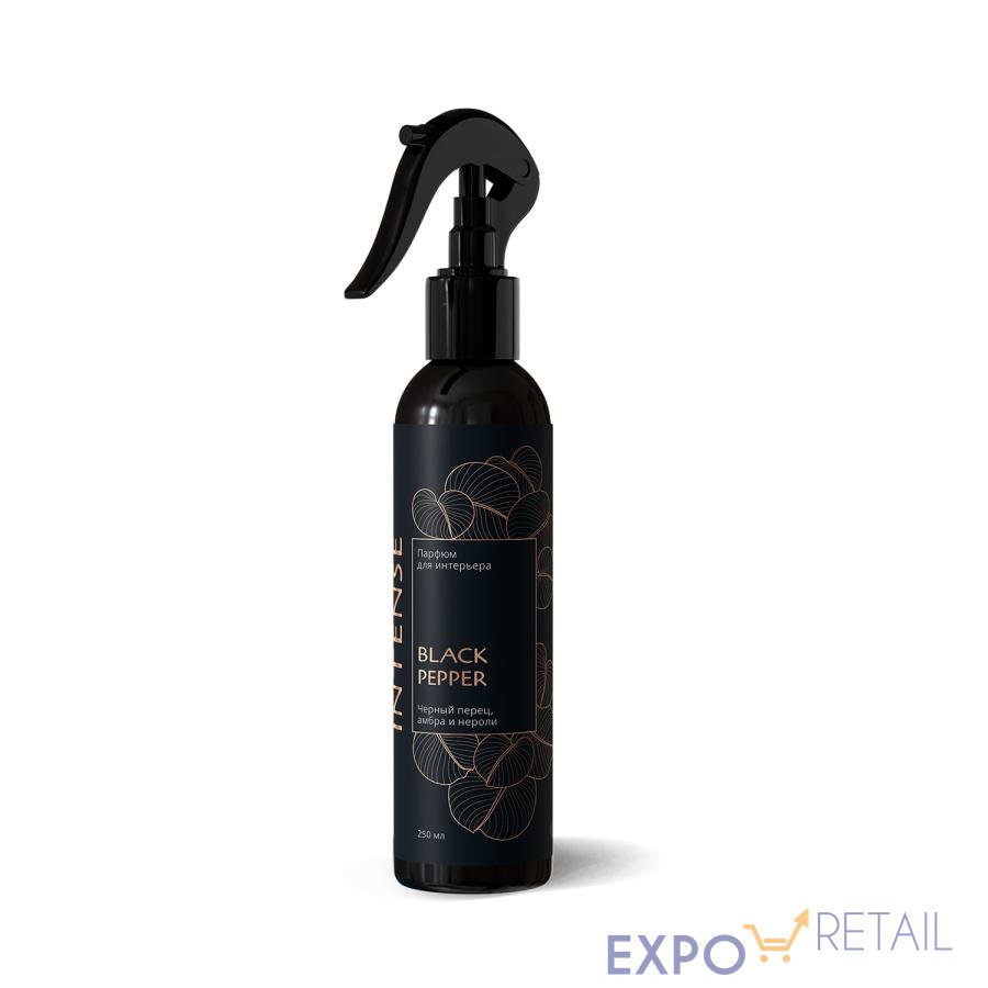 Ароматизатор воздуха парфюм. Intense "Black pepper/чёрный перец" (триггер) 250 мл Clean&Green CG8477
