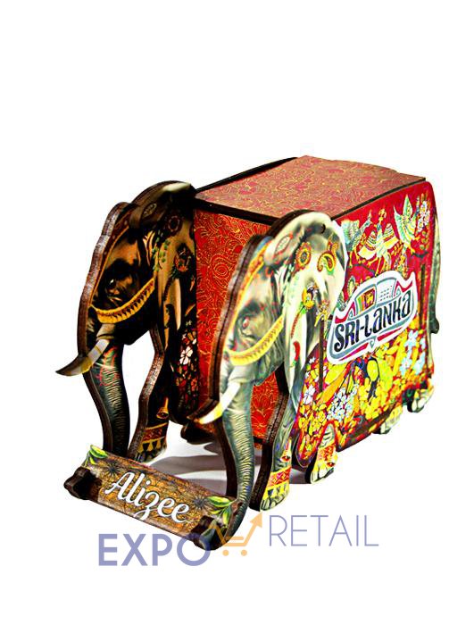 Шкатулка сувенирная «Два слона»