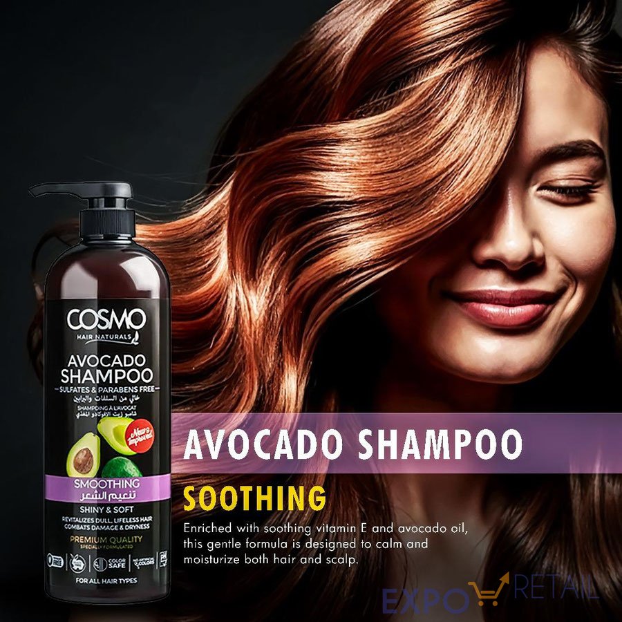 Успокаивающий шампунь COSMO AVOCADO