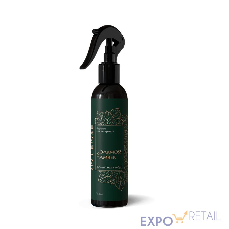 Ароматизатор воздуха парфюм. Intense "Дубовый мох и амбра" (триггер) 250 мл. Clean&Green CG8478