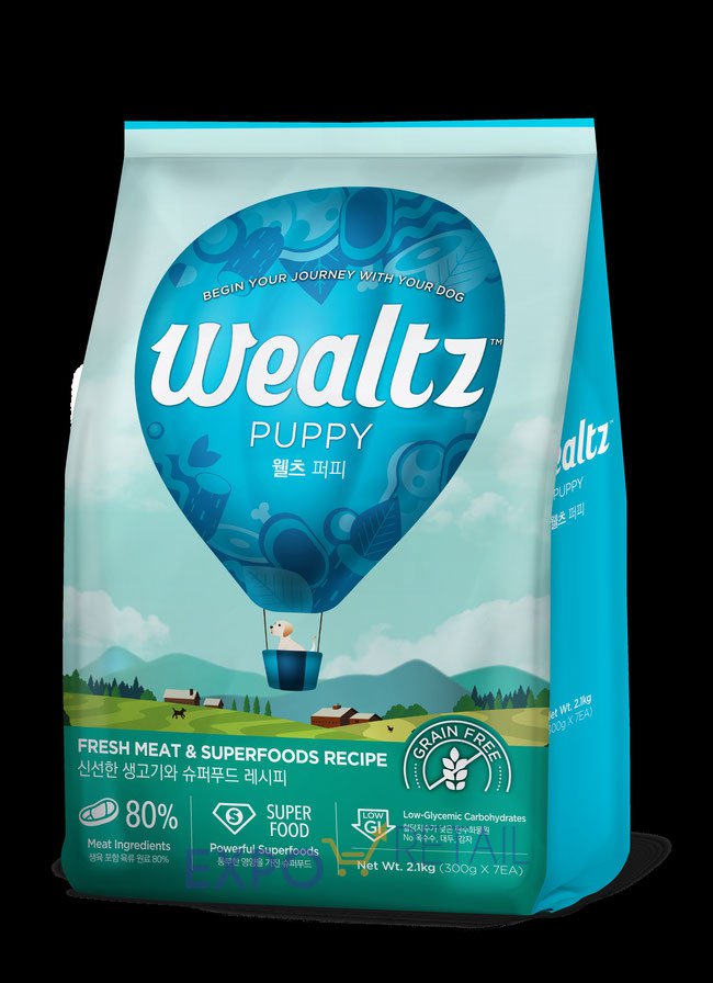 Wealtz Puppy Супер Холистик сухой корм для щенят с содержанием мяса 80%